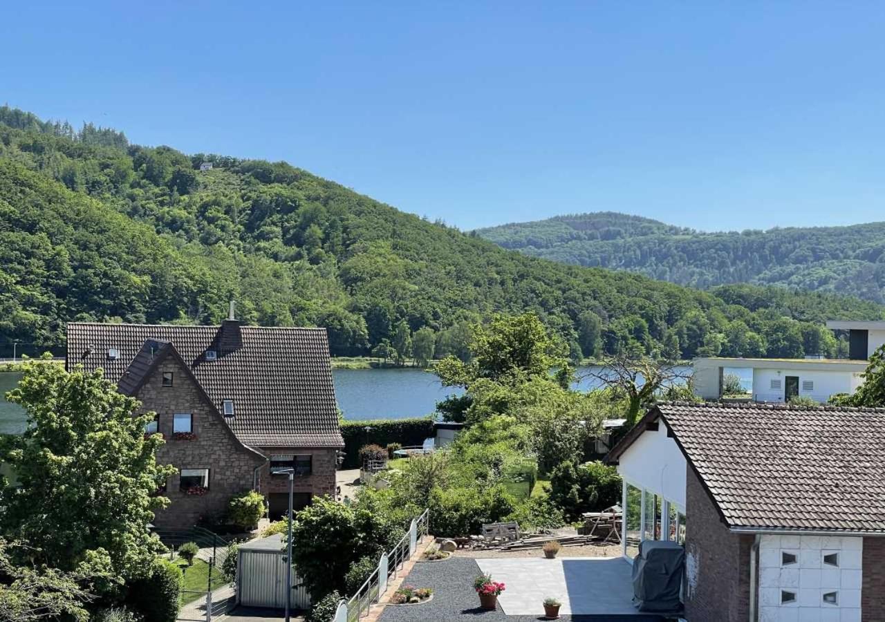 Green Seeblick Hotel Am See Obermaubach Exterior foto